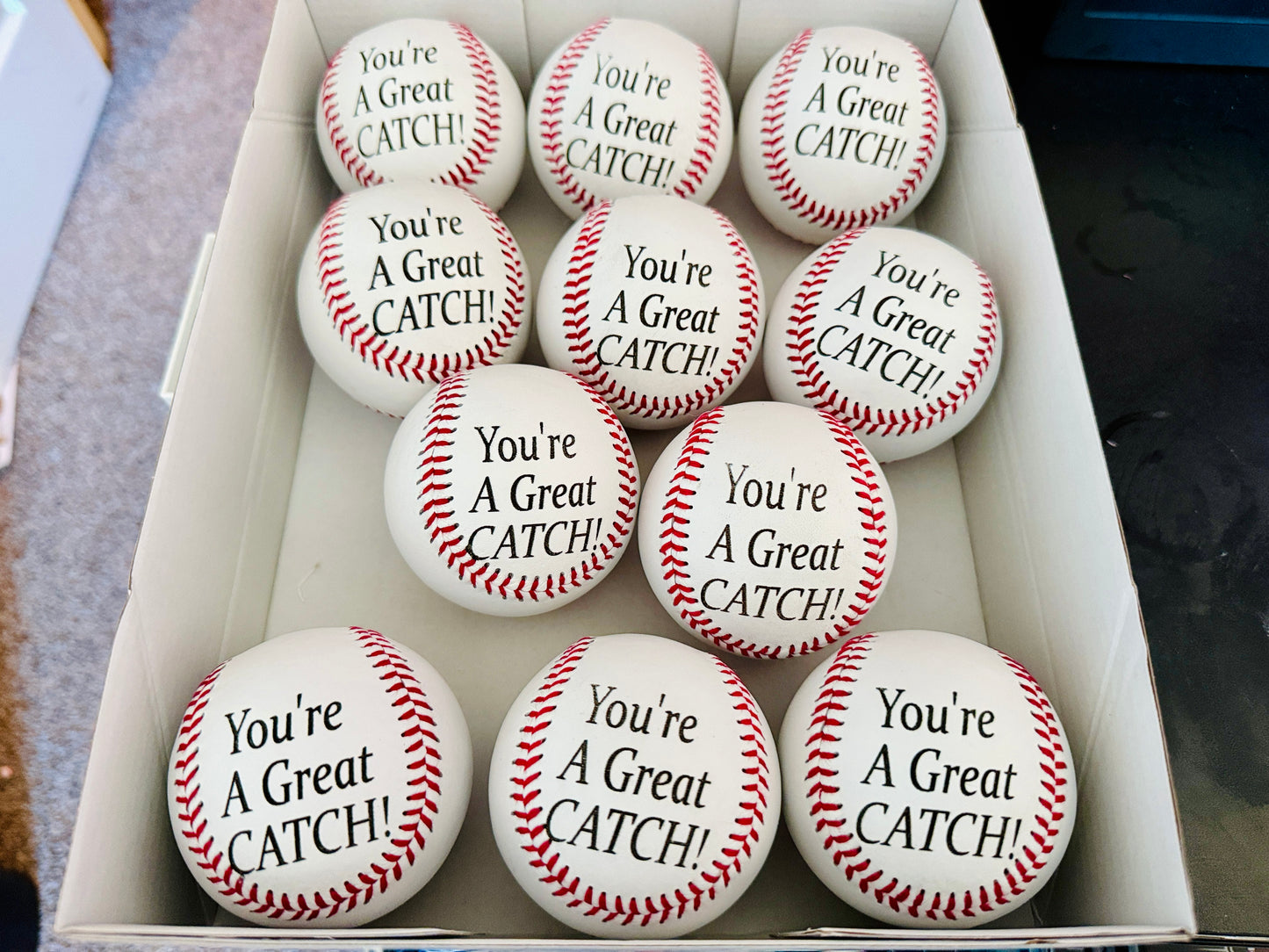 Custom Engraved Baseball
