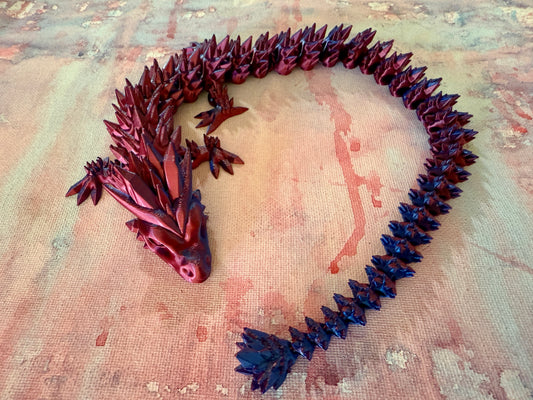 3D Printed Crystal Dragon