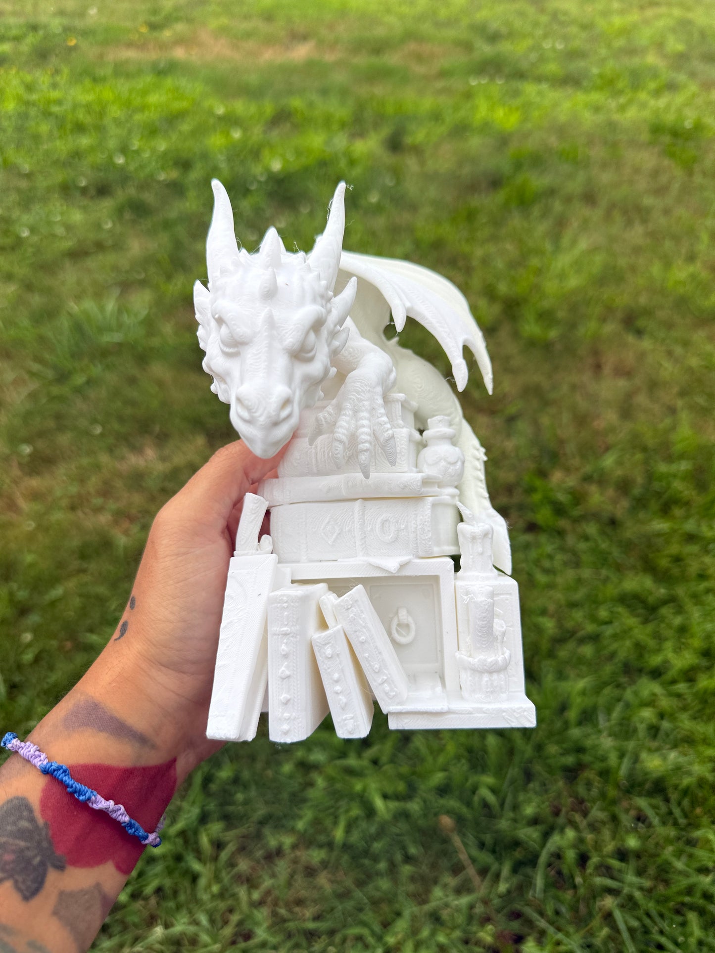 3d printed Book Dragon Nook