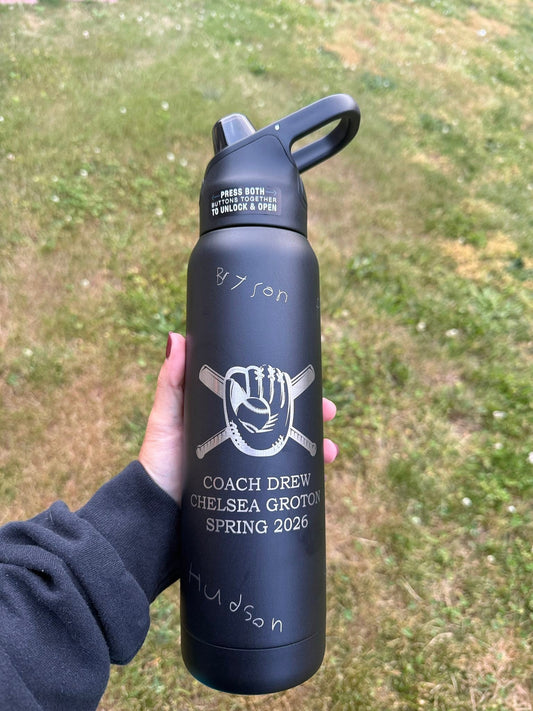 Custom Tumbler engraving