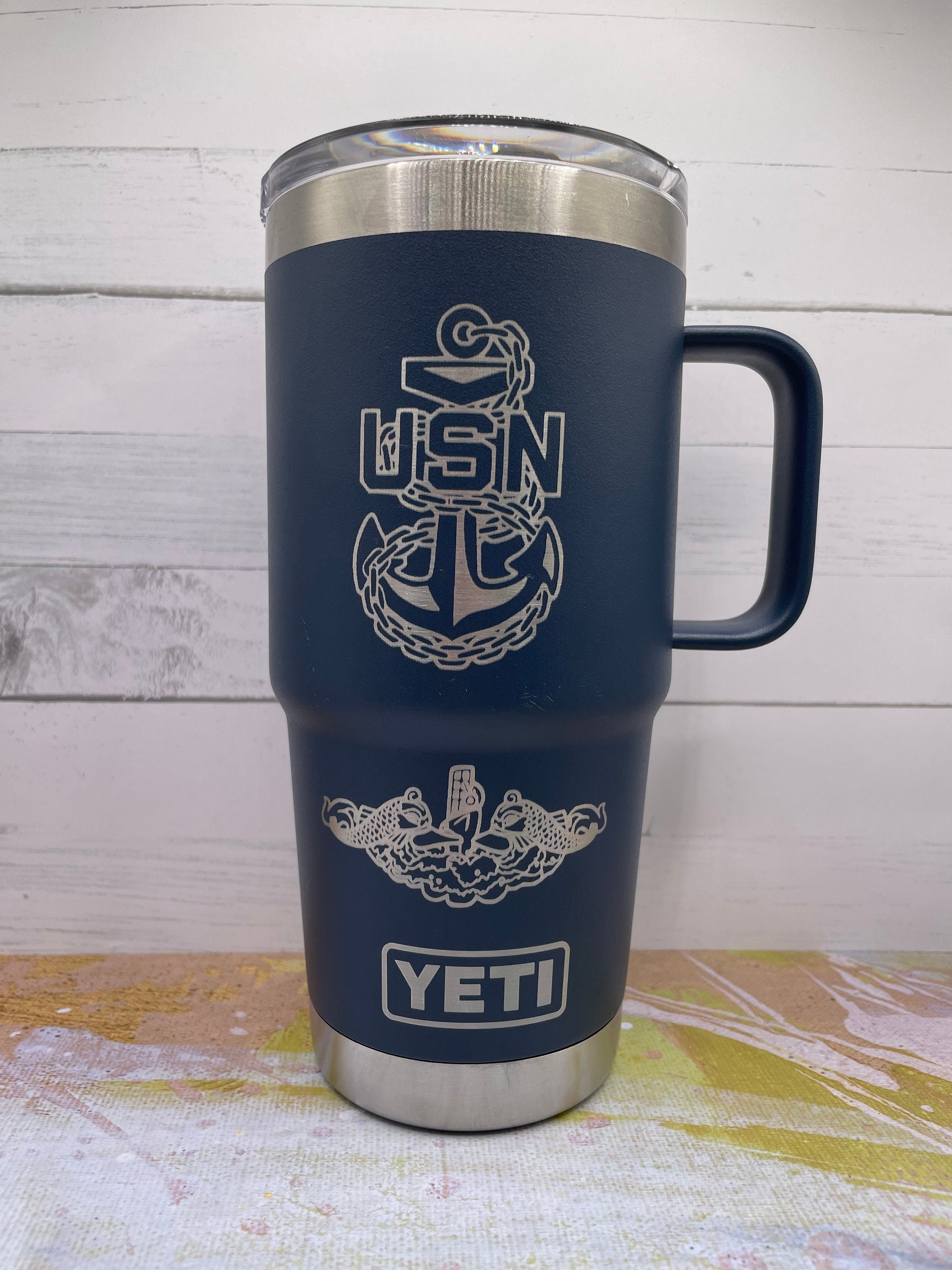 Yeti flamingo cup fashion