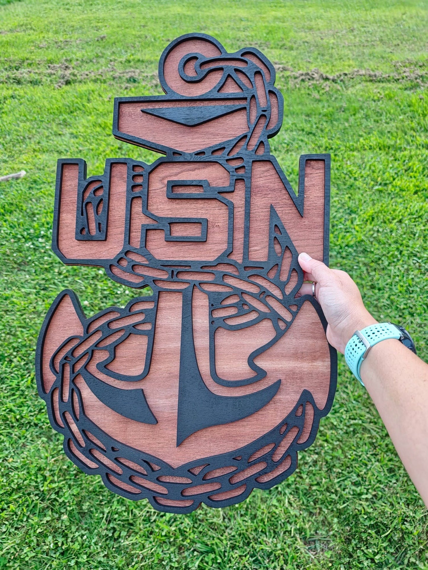 Chief Anchor Sign, Wood Anchors, Navy Chief Anchors, Navy Chief Gift, Gift for sailor, Military sign, Chief wooden sign, gift for retirement