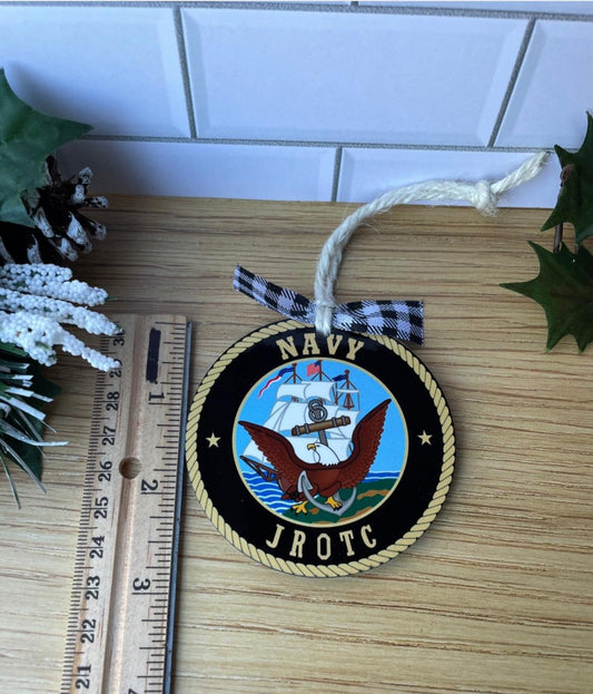 Navy ROTC Ornament, navy licensed