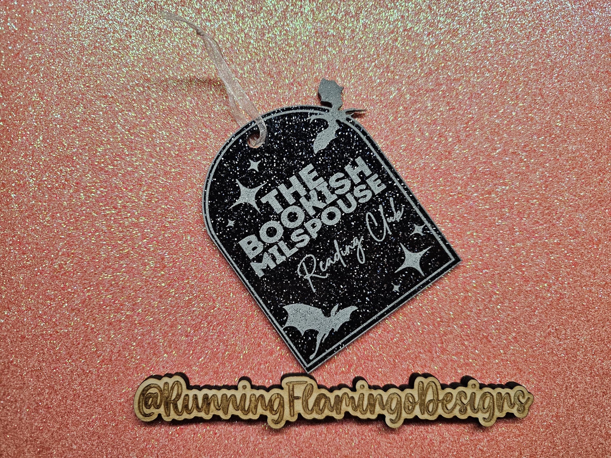 The Bookish Milspouse 2024 Ornament