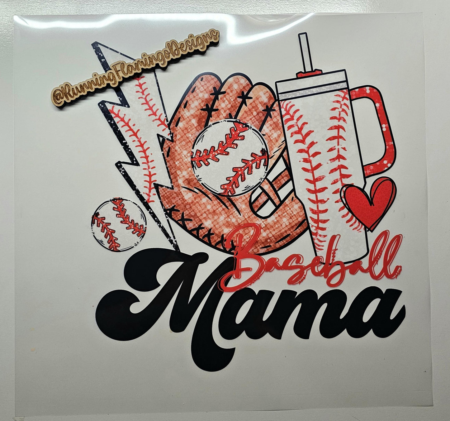 Baseball mama Dtf Transfers, Baseball Ready To Transfer, Baseball Mama shirt, Mama DTF Prints Heat Transfer