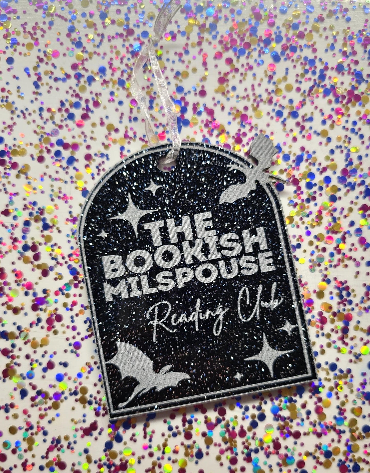 The Bookish Milspouse 2024 Ornament