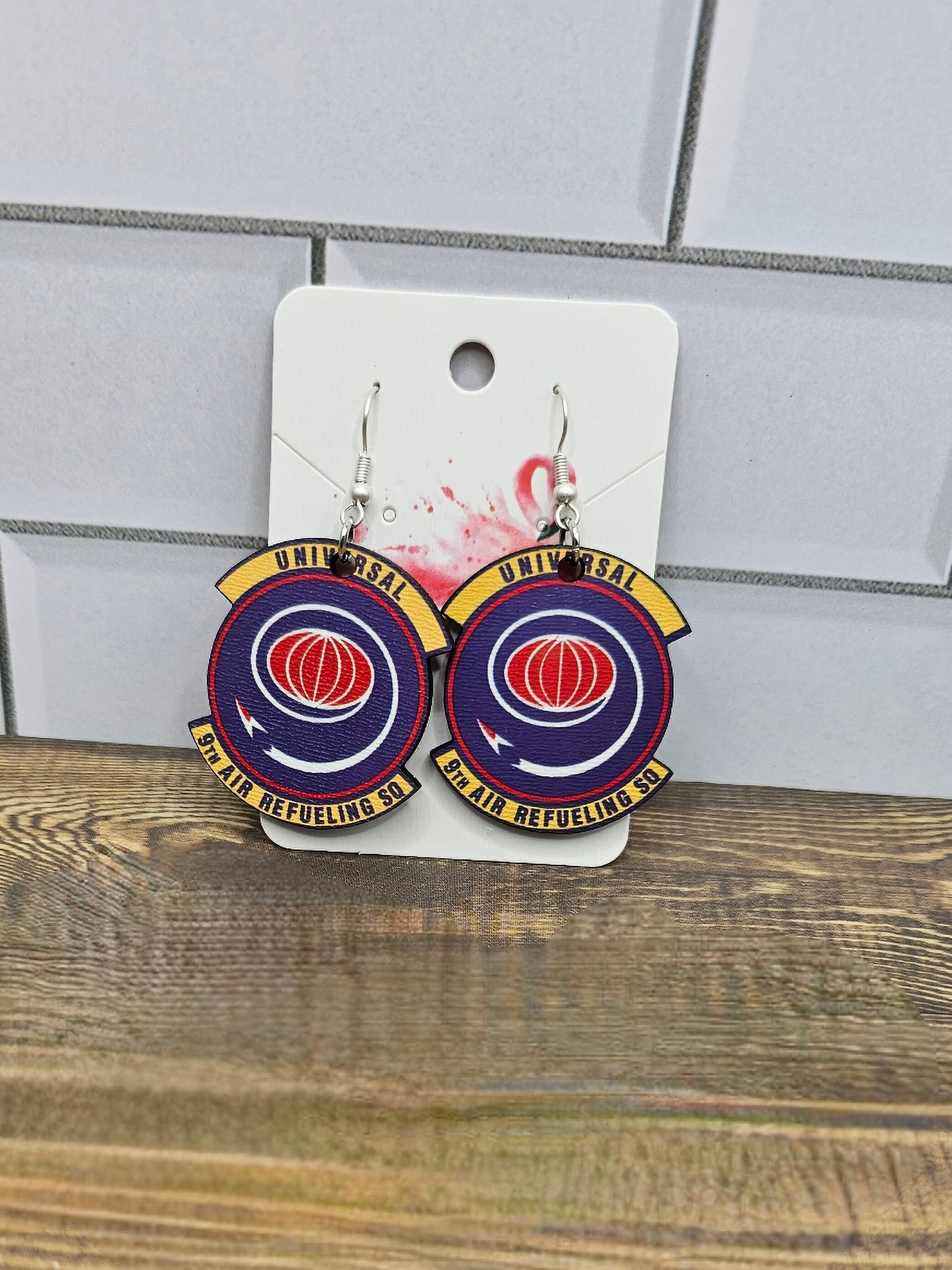 Custom Earrings, Submarine earrings, earrings, dangle earrings, submarine spouse, navy wife, gift for her, jewelry, Command earrings, navy